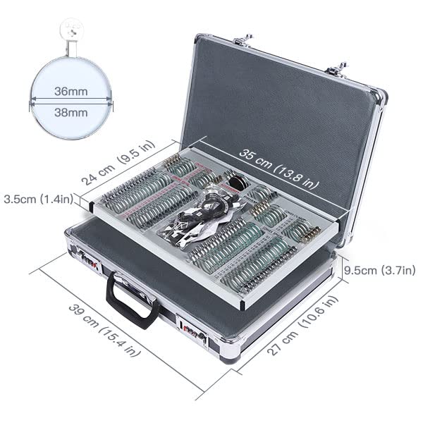 UCanSee 104 Trial Lens Set Metal Rim Aluminum Case Free Trial Frame