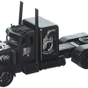 New-Ray 1:32 W/B - Peterbilt Black Out Pow/Mia Veterans' Tribute