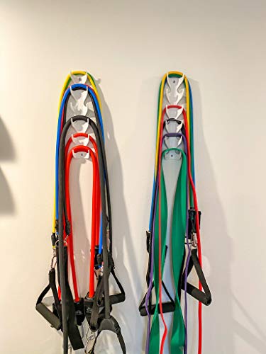 Multi-Functional Vertical Hooks- Made in The USA- Hook Solutions for Simple Organization (White)