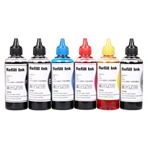 coylbod refill ink kit pgi-250 pgbk cli-251 / pgi-250xl cli-251xl pgi-270 pgbk cli-271 / pgi-270xl cli-271xl pixma mg7520 mg7120 mg6320 ip8720 mg7720 ts8020 ts9020, for refillable cartridges or ciss