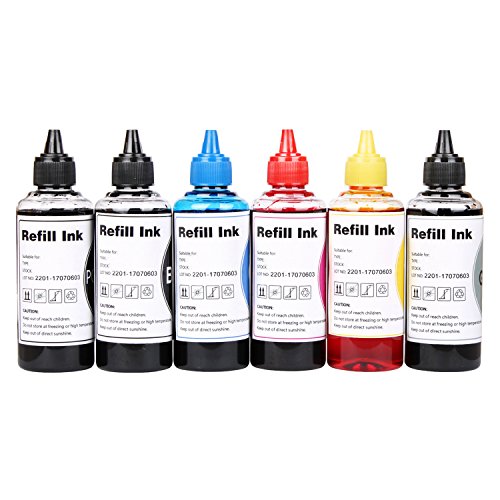 CoYlBod Refill Ink Kit PGI-250 PGBK CLI-251 / PGI-250XL CLI-251XL PGI-270 PGBK CLI-271 / PGI-270XL CLI-271XL PIXMA MG7520 MG7120 MG6320 IP8720 MG7720 TS8020 TS9020, for Refillable Cartridges or CISS