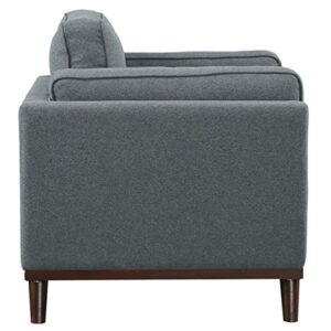 Homelegance 84", Gray Bedos Fabric Upholstered Sofa