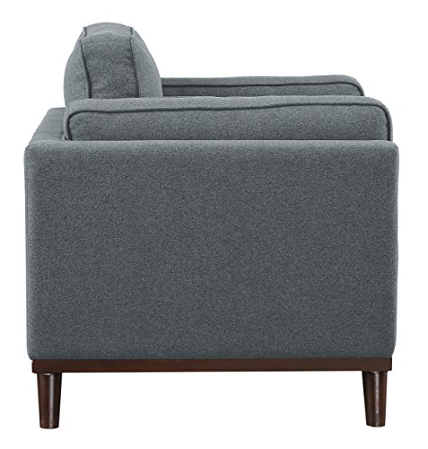 Homelegance 84", Gray Bedos Fabric Upholstered Sofa