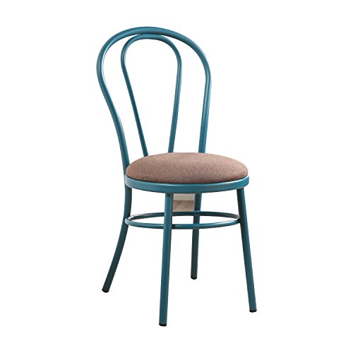 ACME Jakia Side Chair (Set-2) - 96814 - Fabric & Teal