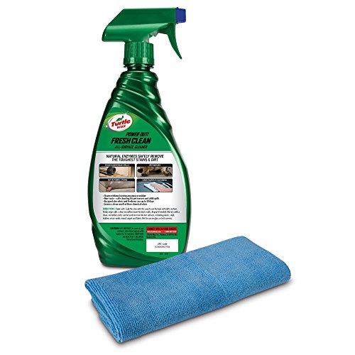 Turtle Wax 50827 Power Out! Fresh Clean All-Surface Cleaner Triple Fresh & Microfiber Towel
