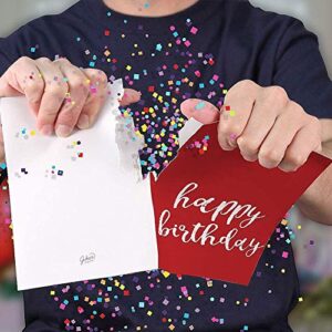 Joker Happy Birthday Prank Card with Glitter & Press Button Activation 3+ Hours
