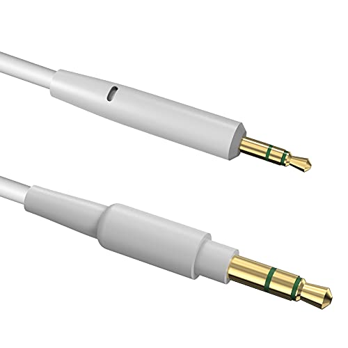 Geekria Audio Cable Compatible with Bose QuietComfort SE, QC SE, QC 45, QC 35 Series II, QC 35, QC 25, NC 700, 700 ANC, SoundLink II Cable, 2.5mm Replacement Stereo Cord (4 ft / 1.2 m)