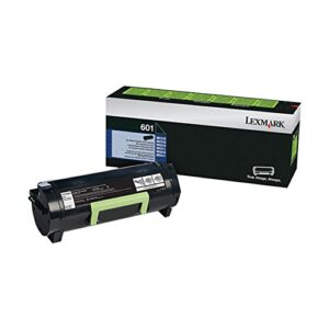 lexmark 60f1000 (601) black toner standard yield (2,500 yield)