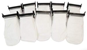 innovative marine filter sock 200 micron - midsize (10 pack)