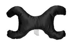 "save my face!" pillow the original anti-wrinkle pillowette "just the pillow (satin black)