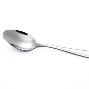 Eslite 12-Piece Large Stainless Steel Dinner Spoons,8 Inches