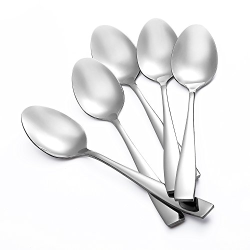 Eslite 12-Piece Large Stainless Steel Dinner Spoons,8 Inches