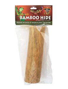 t-rex reptile terrarium décor - terra accents bamboo hide