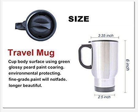 You Curse too much Bith You Breathe too much Shut the Fuk up Stainless Steel Travel Mugs Material Mug - 14oz