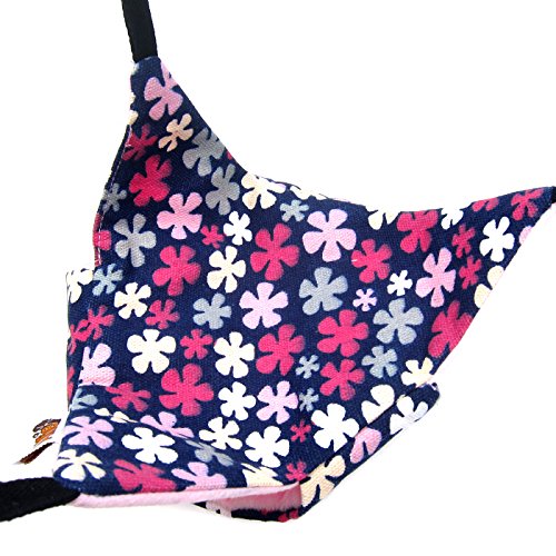 Alfie Pet - Kasey Hanging Hammock Bed for Mouse, Chinchilla, Rat, Gerbil and Dwarf Hamster - Color: Navy Pink