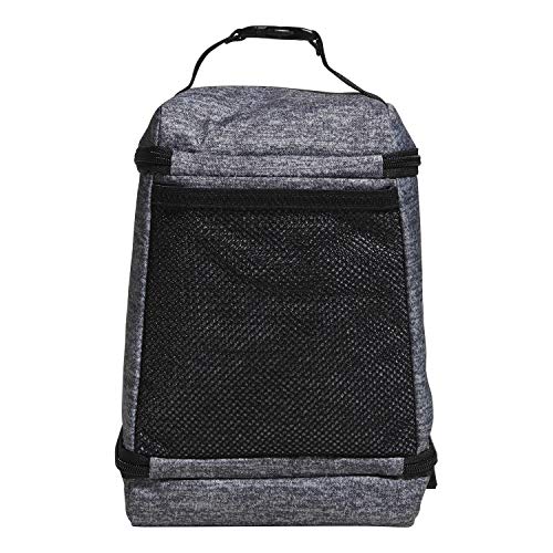 adidas Excel Insulated Lunch Bag, Jersey Onix Grey/Black, One Size