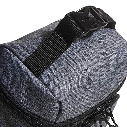 adidas Excel Insulated Lunch Bag, Jersey Onix Grey/Black, One Size