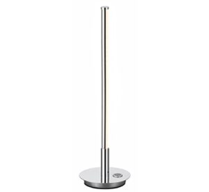 jonathan y jyl7002a keira 16.5" led integrated table lamp modern,contemporary for bedroom, living room, office, college dorm, coffee table, bookcase, chrome