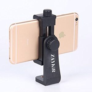 Manfrotto Stand for Universal Cell Phone, with A Bonus ZAYKiR Adapter, Rotates Vertical and Horizontal