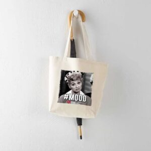 CafePress I Love Lucy #Mood Tote Bag Natural Canvas Tote Bag, Reusable Shopping Bag