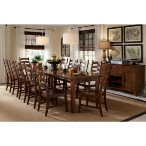 simply solid auden solid wood 11-piece dining collection