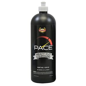 presta pace heavy cut compound - car paint correcting and polishing compound/polishes to a deep gloss in one-step / 32 oz. (133132)
