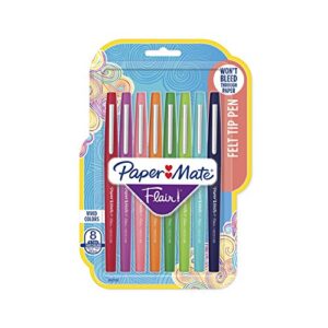 paper mate flair felt tip pens assorted colors