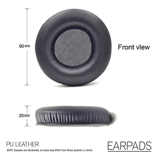 E50BT S500 Earpads - defean Replacement Ear Cushion Ear Pads Compatible with JBL SYNCHROS E50BT E50 S500 S700 Wireless Headphones (Black)