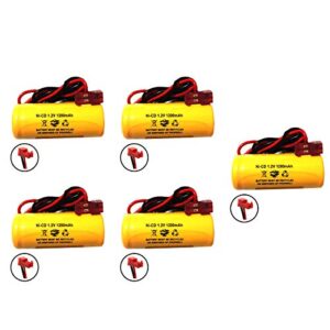1.2v 1000mah lithonia nicad battery replacement emergency light exit sign elb1p201n2 elb1210n elb1p201n elb1p2901n 1009s00-mz saft 1.2v 1200mah battery lithonia exit light battery