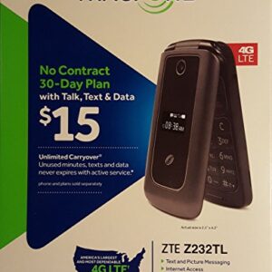 TracFone ZTE Cymbal-G 4G LTE Z232TL - Flip Phone