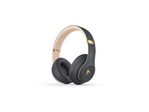 beats studio3 wireless noise cancelling on-ear headphones - apple w1 headphone chip, class 1 bluetooth, active noise cancelling, 22 hours of listening time - shadow gray (previous model)