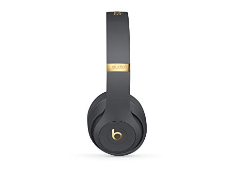 Beats Studio3 Wireless Noise Cancelling On-Ear Headphones - Apple W1 Headphone Chip, Class 1 Bluetooth, Active Noise Cancelling, 22 Hours of Listening Time - Shadow Gray (Previous Model)