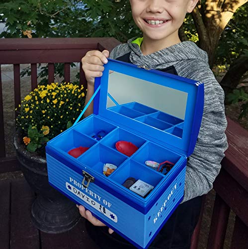 Treasure Chest Box - Superhero Blue