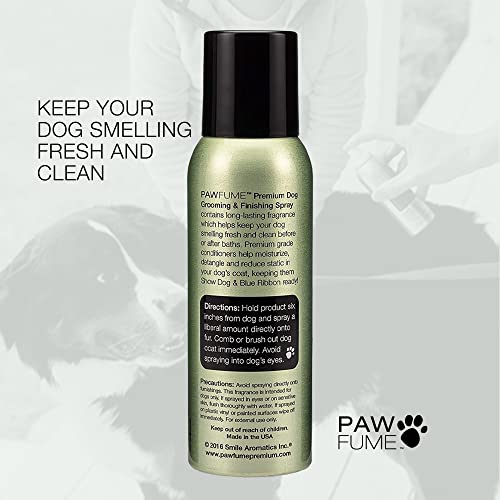 PAWFUME Premium Grooming Spray Dog Spray Deodorizer Perfume For Dogs - Dog Cologne Spray Long Lasting Dog Sprays - Dog Perfume Spray Long Lasting After Bath- Dog deodorizing Spray (Show Dog)