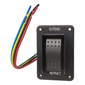 lippert 387874 power stabilizer switch - black
