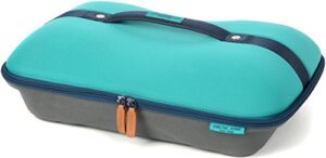 arctic zone deluxe hot/cold insulated casserole and food carrier, teal