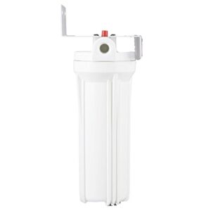 Aquaking 10 Single Cartridge Ice Machine Water Filtration System - 3 GPM - 25 Micron