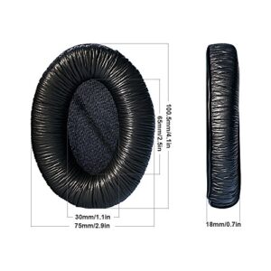 Replacement Ear Pads for Sennheiser HD280 Pro, AURTEC Headphones Earpads Cushion with High Elastic Sponge Form