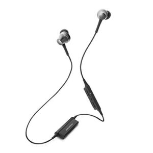 Audio-Technica ATH-CKR75BT Sound Reality Bluetooth Wireless In-Ear Headphones with In-Line Mic & Control, Gun Metal