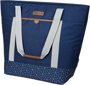arctic zone 5-12140-14-0e jumbo thermal insulated tote hot/cold food carrier-large, navy