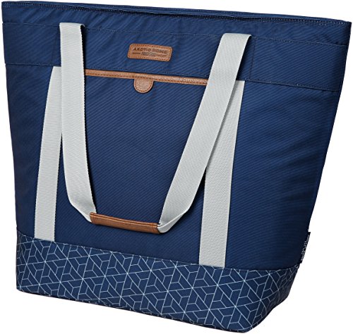 Arctic Zone 5-12140-14-0E Jumbo Thermal Insulated Tote Hot/Cold Food Carrier-Large, Navy