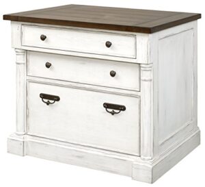 martin furniture durham lateral file, white