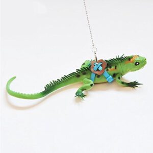 RZRZOO Adjustable Reptile Lizard Harness Leash Multi Color Light Soft Fashion Pet Small Animal，Random Color