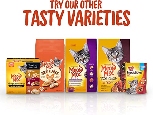 Meow Mix Irresistibles Soft Cat Treats, White Meat Chicken, 3 Ounce (Pack of 5)