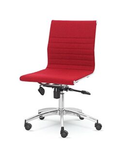 winport furniture office&home desk chair, red