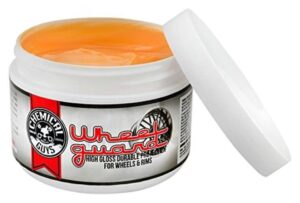 chemical guys wac315 wheel guard and rim wax, safe for cars, trucks, suvs, motorcycles, rvs & more, 8 fl oz