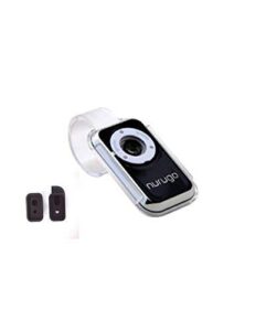nurugo micro smartphone microscope (silver) 400x magnification including brackets for iphone - share media with the nurugo application(android & ios) (silver)