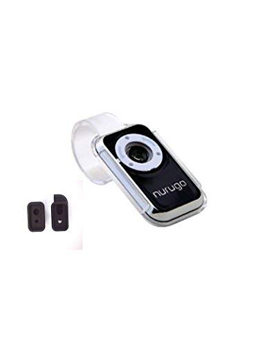 Nurugo Micro Smartphone Microscope (Silver) 400X Magnification Including Brackets for iPhone - Share Media with The Nurugo Application(Android & iOS) (Silver)