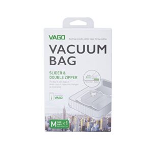 vago 1 x medium bag-60cm, clear, 60 centimeters