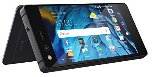 ZTE Axon M Z999 Unlocked GSM Smartphone w/ 20MP Camera and Foldable Dual Screens (for Multi-Tasking) - Carbon Black